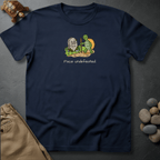 Printify T-Shirt Navy / S Pace Undefeated
