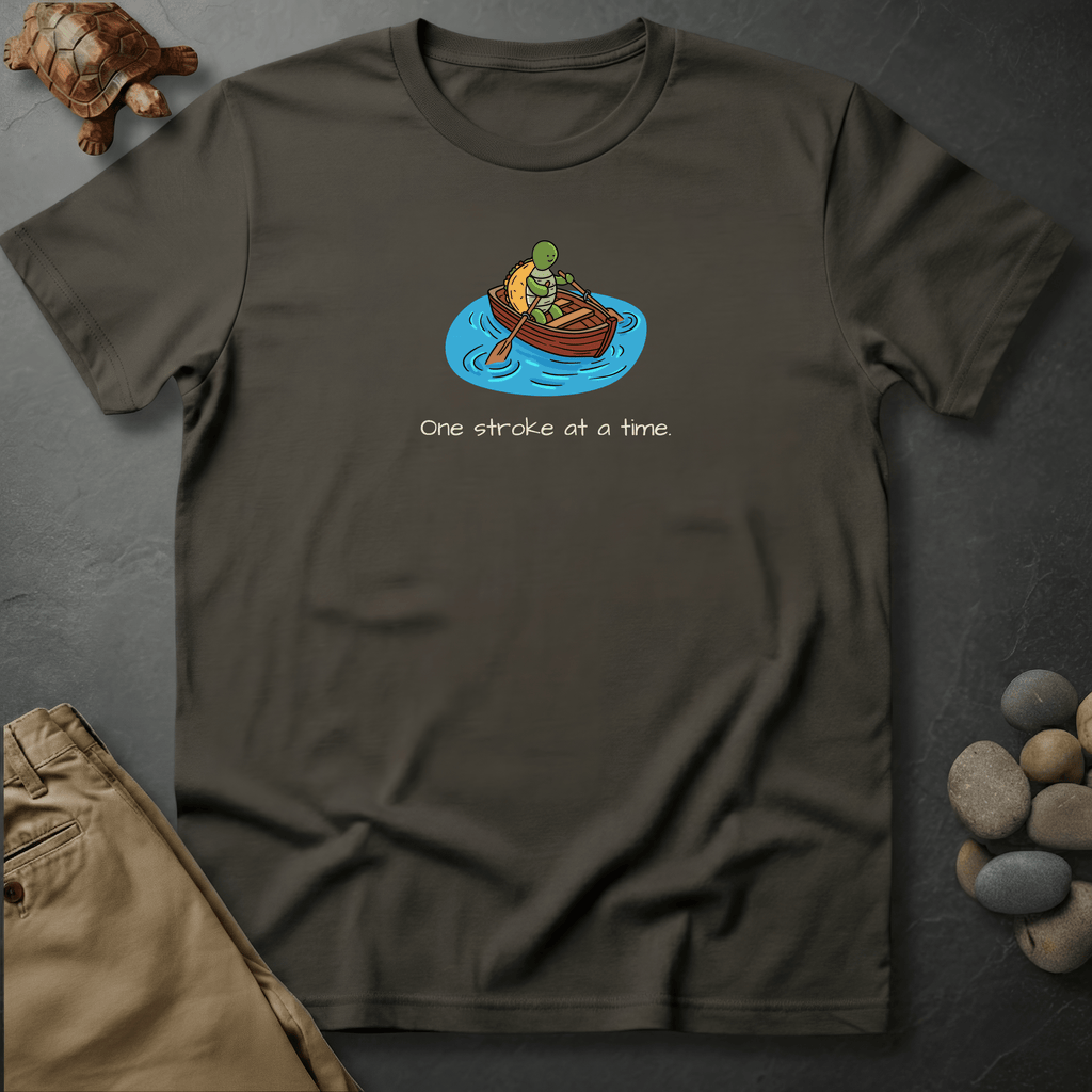 Printify T-Shirt Pepper / S One stroke at a time.