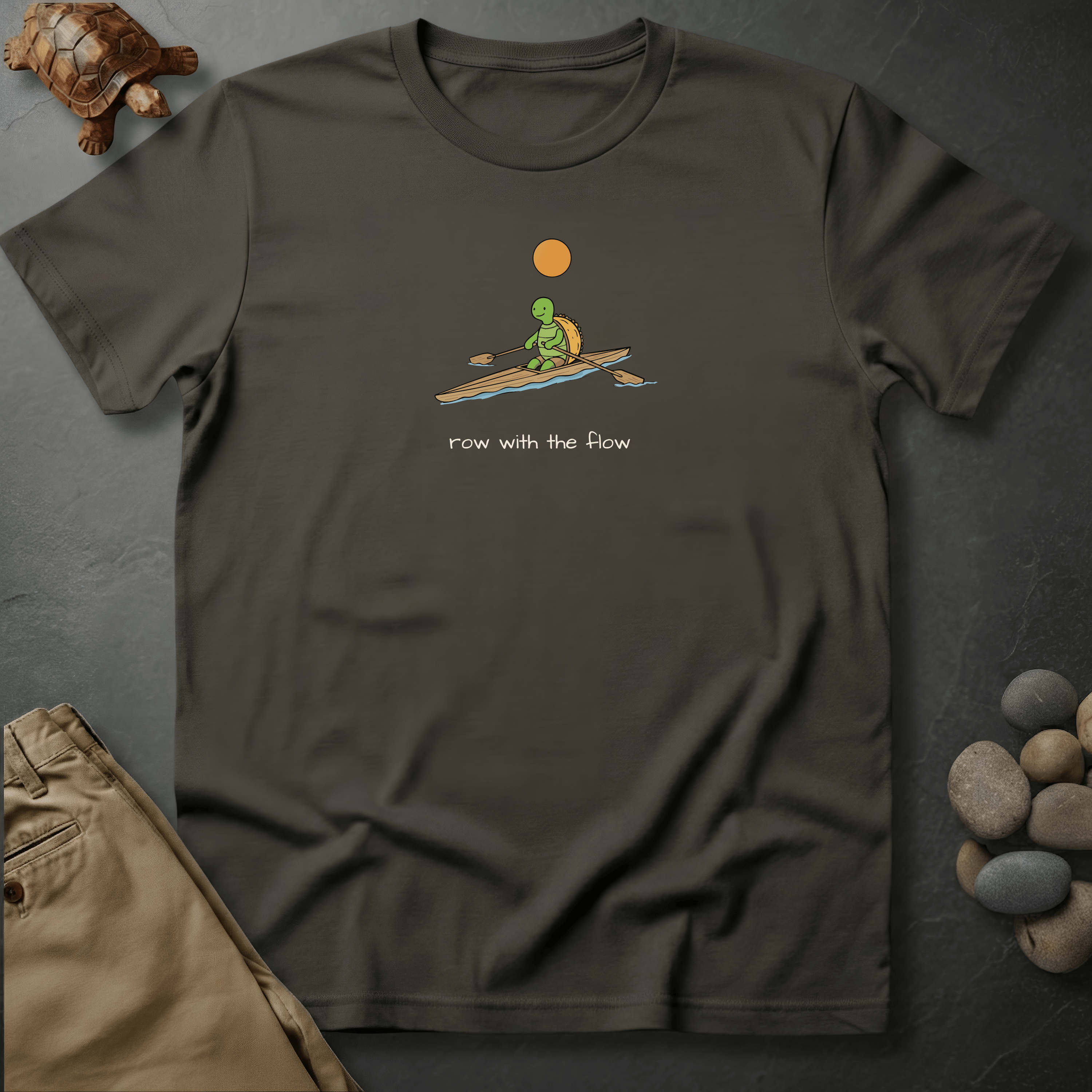 Printify T-Shirt Pepper / S row with the flow