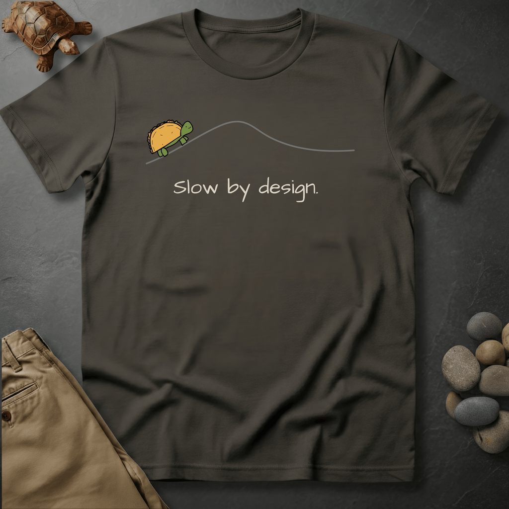 Printify T-Shirt Pepper / S Slow by design