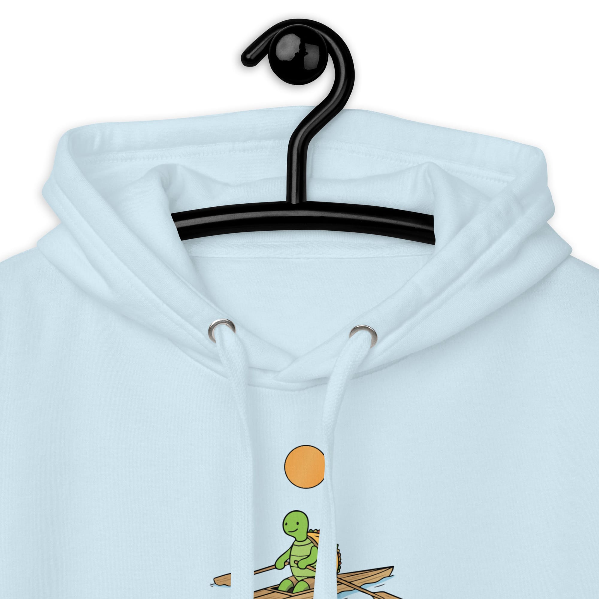 Taco the Turtle T-Shirt Row with the Flow Hoodie