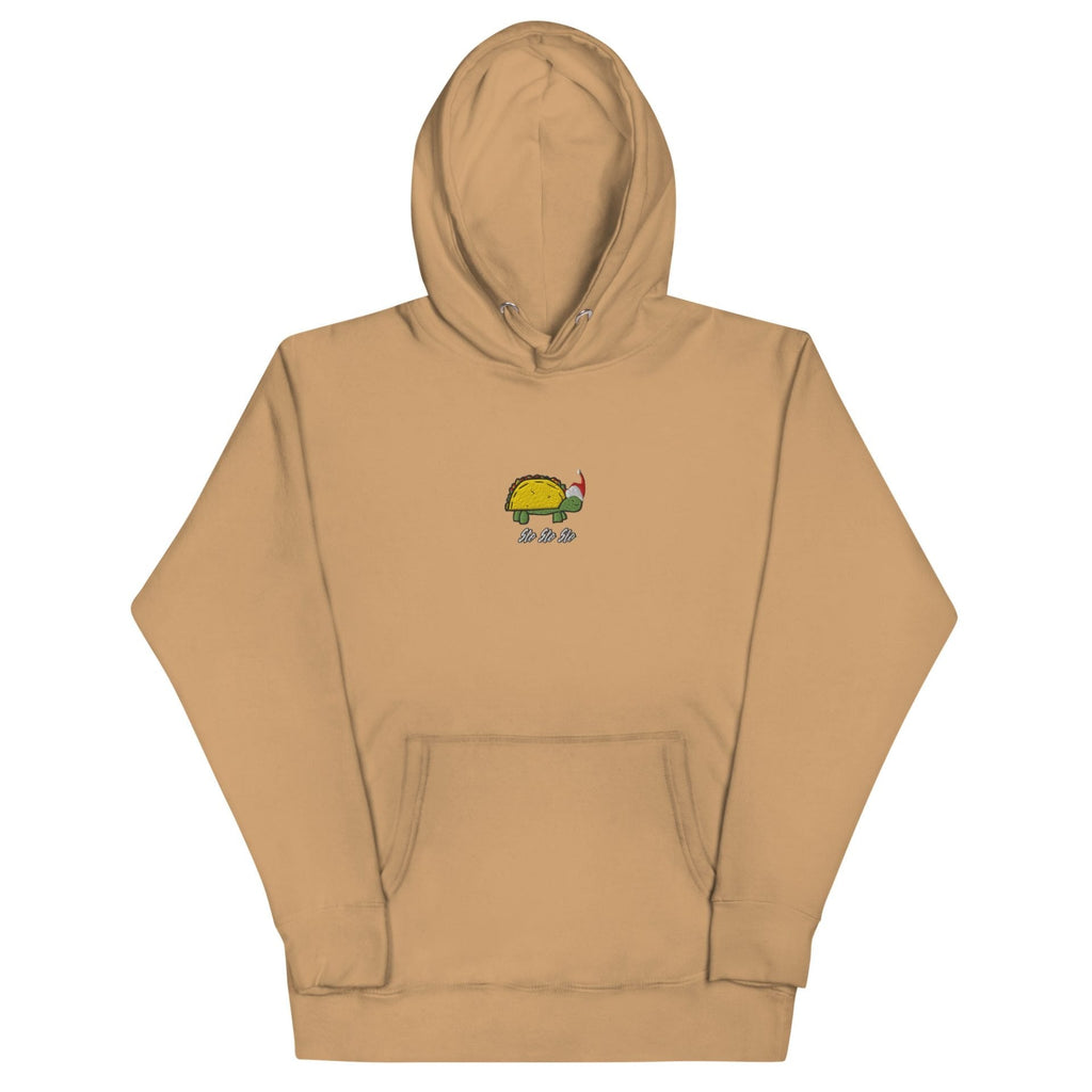 Taco the Turtle variable Khaki / S Slo Slo Slo Taco Christmas Hoodie