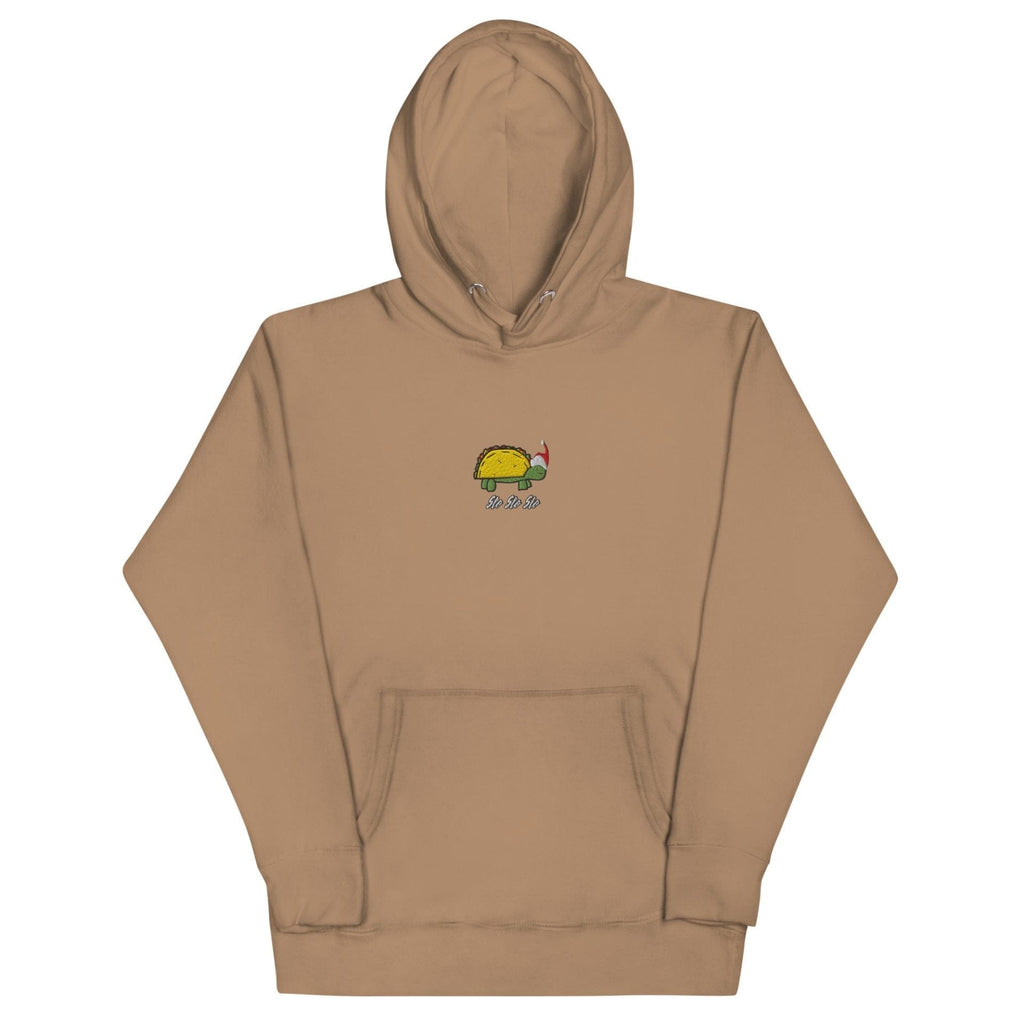 Taco the Turtle variable Latte / S Slo Slo Slo Taco Christmas Hoodie