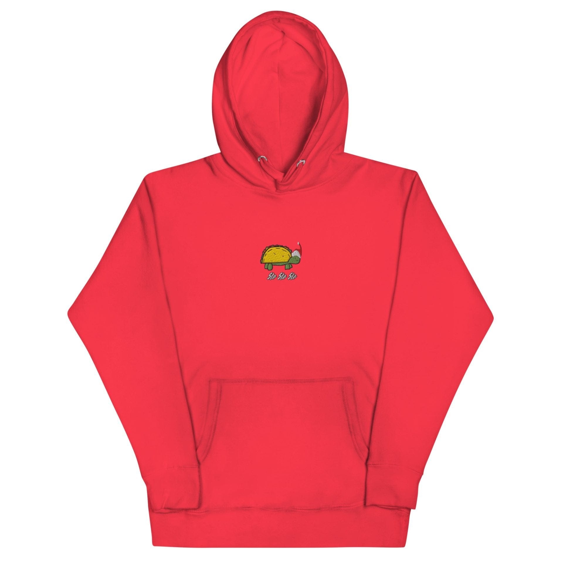 Taco the Turtle variable Team Red / S Slo Slo Slo Taco Christmas Hoodie