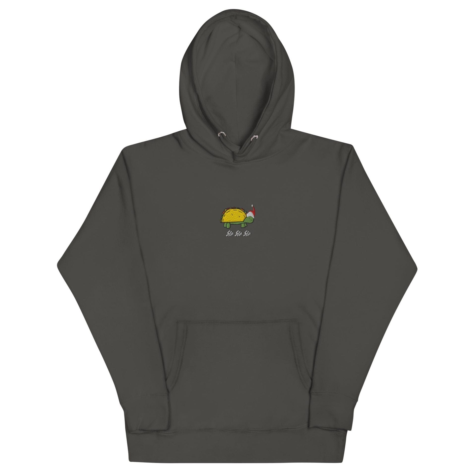 Taco the Turtle variable Vintage Black / S Slo Slo Slo Taco Christmas Hoodie